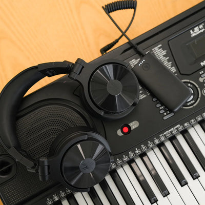 OneOdio Studio Max 1 DJモニターヘッドホン ワイヤレスヘッドフォン 超低遅延20ms 120時間駆動 ハイレゾ/LDAC対応